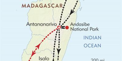 Antananarivo Мадагаскар мапа