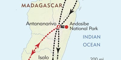Antananarivo Мадагаскар мапа