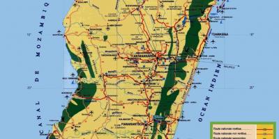 Мадагаскар туристички атракции на мапата